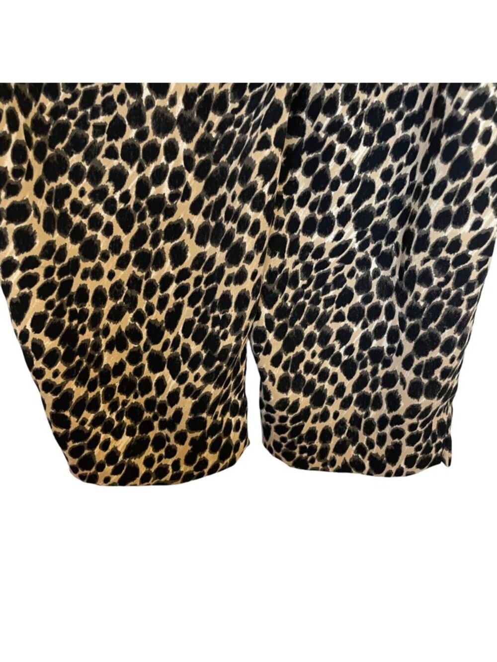 J. Crew Factory Leopard Wide Leg Crop Jamie Pant, 6 - Picture 5 of 10